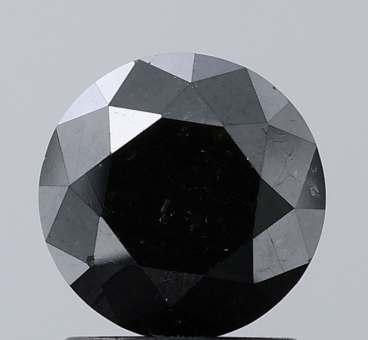 Loose Diamond - ROUND 1.75ct Fancy Black VS1
