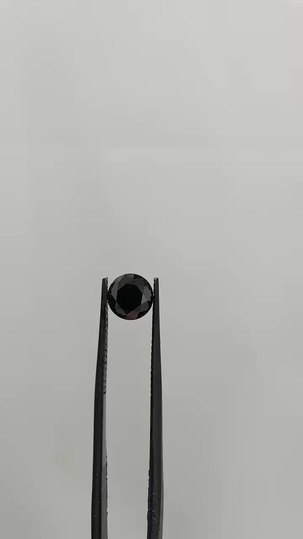 Loose Diamond - ROUND 1.06ct Fancy Black VVS2
