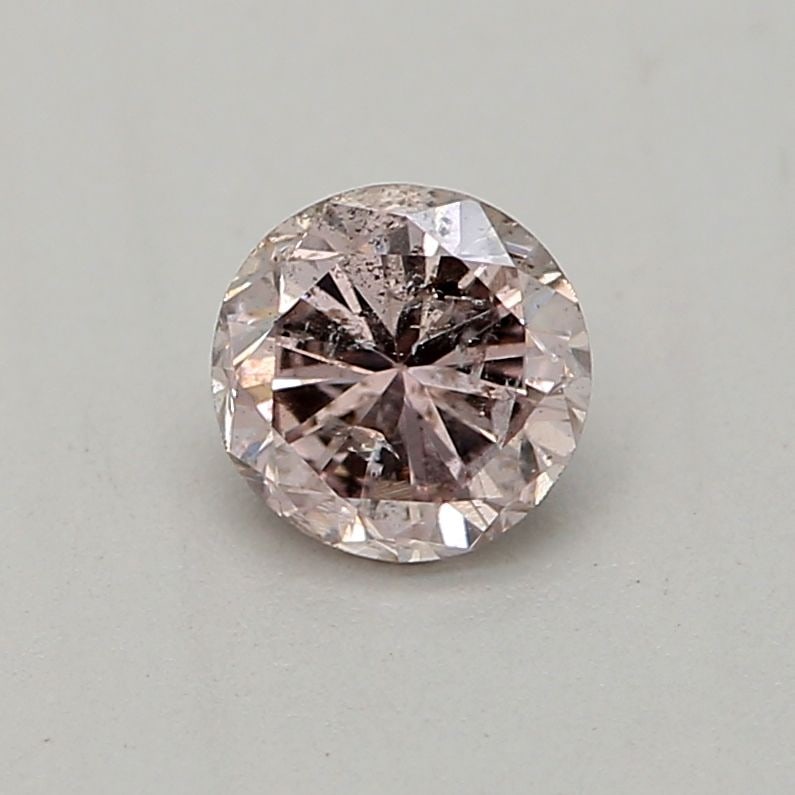 Loose Diamond - ROUND 0.21ct Fancy Brownish Pink: Loose Diamond - ROUND 0.21ct Fancy Brownish Pink Source: Natural Shape: ROUND Carats: 0.21 Color: Fancy Brownish Pink Certification: GIA Video: