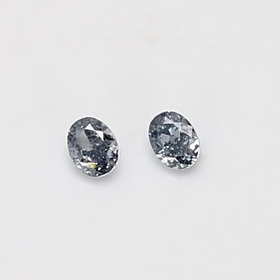 Loose Diamond - OVAL 0.04ct Fancy Blue VS2