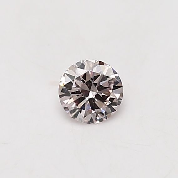 Loose Diamond - ROUND 0.22ct Light Pink SI1