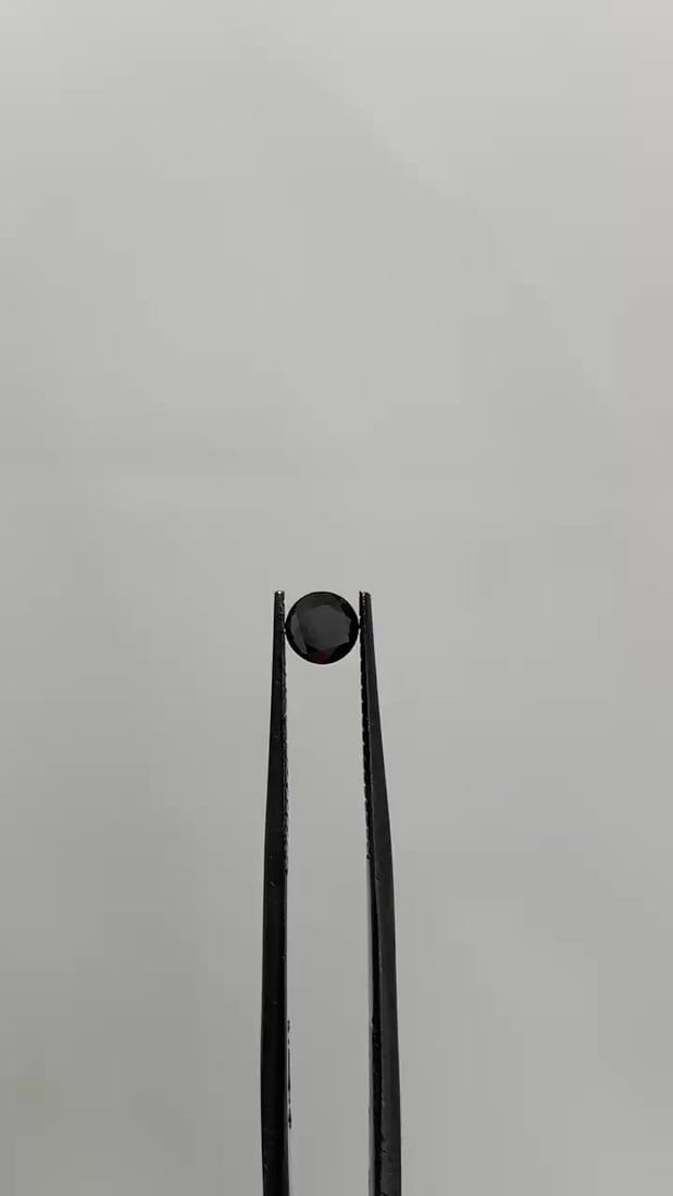 Loose Diamond - ROUND 0.35ct Fancy Black VVS2