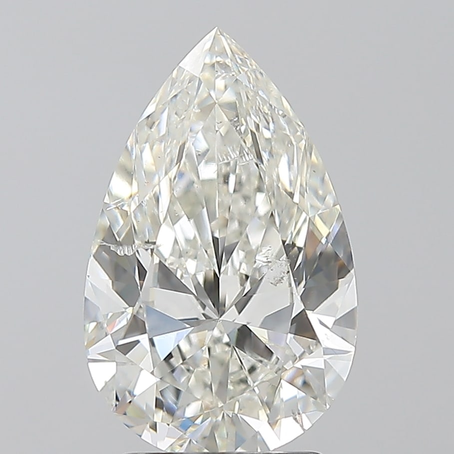 Loose Diamond - PEAR 2.55ct I SI2: Loose Diamond - PEAR 2.55ct I SI2 Source: Natural Mined Diamond Shape: PEAR Carats: 2.55 Color: I Clarity: SI2 Certification: GIA Condition: Pre-Owned PLEASE NOTE: Framed, Large, or heavy items do not
