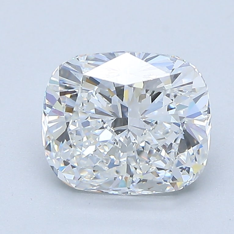 Loose Diamond - CUSHION 2.01ct E VS2: Loose Diamond - CUSHION 2.01ct E VS2 Source: Natural Mined Diamond Shape: CUSHION Carats: 2.01 Color: E Clarity: VS2 Certification: GIA Condition: Pre-Owned PLEASE NOTE: Framed, Large, or heavy items 