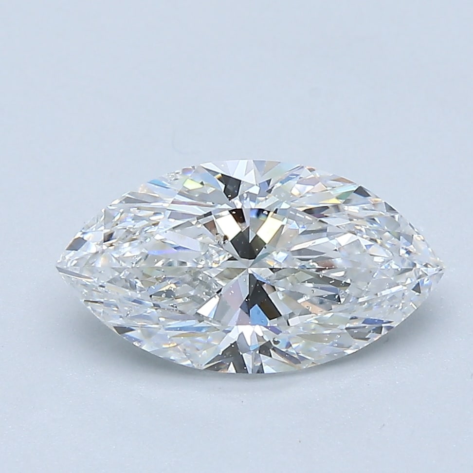 Loose Diamond - MARQUISE 1.7ct E SI2: Loose Diamond - MARQUISE 1.7ct E SI2 Source: Natural Mined Diamond Shape: MARQUISE Carats: 1.7 Color: E Clarity: SI2 Certification: GIA Condition: Pre-Owned PLEASE NOTE: Framed, Large, or heavy items 