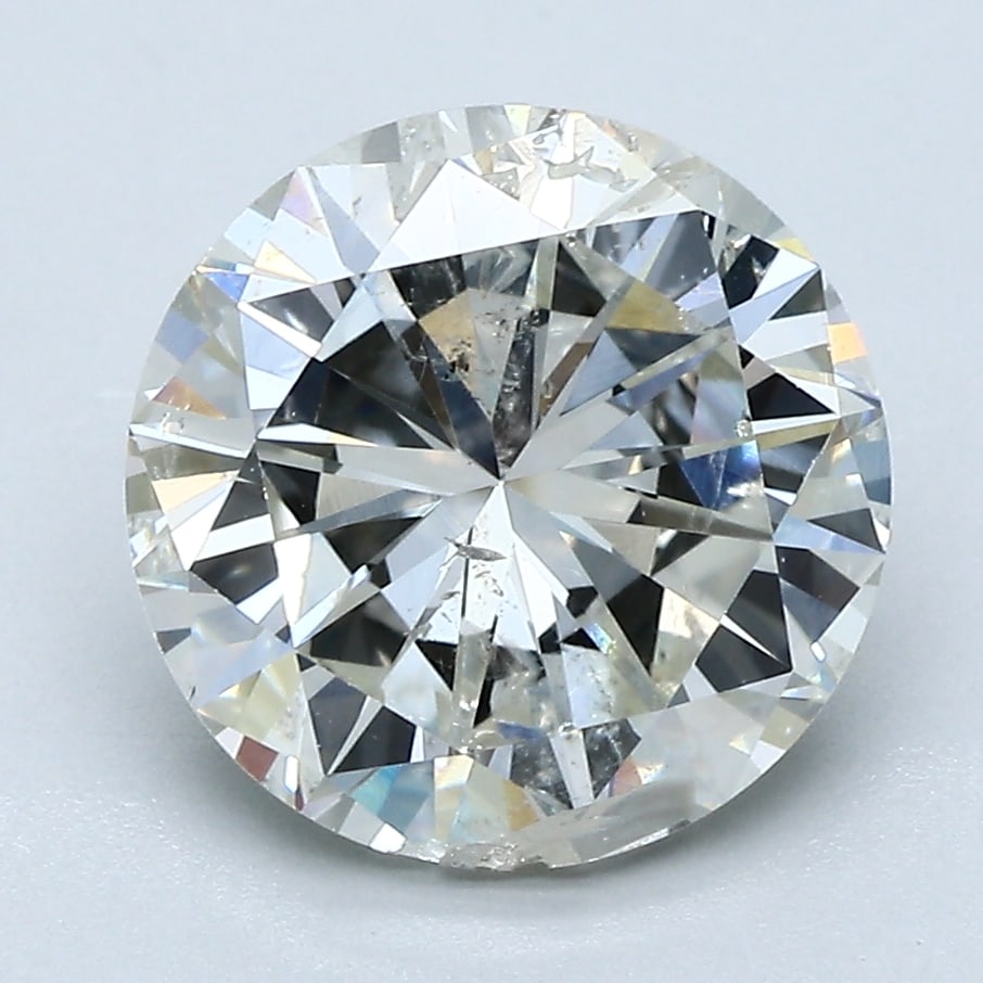 Loose Diamond - Round 3.53ct J I1