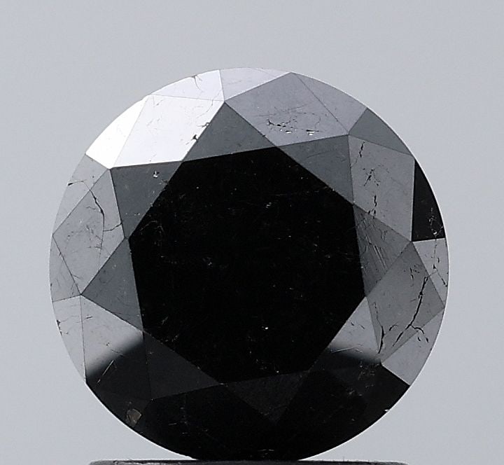 Loose Diamond - ROUND 1.92ct Black VS2
