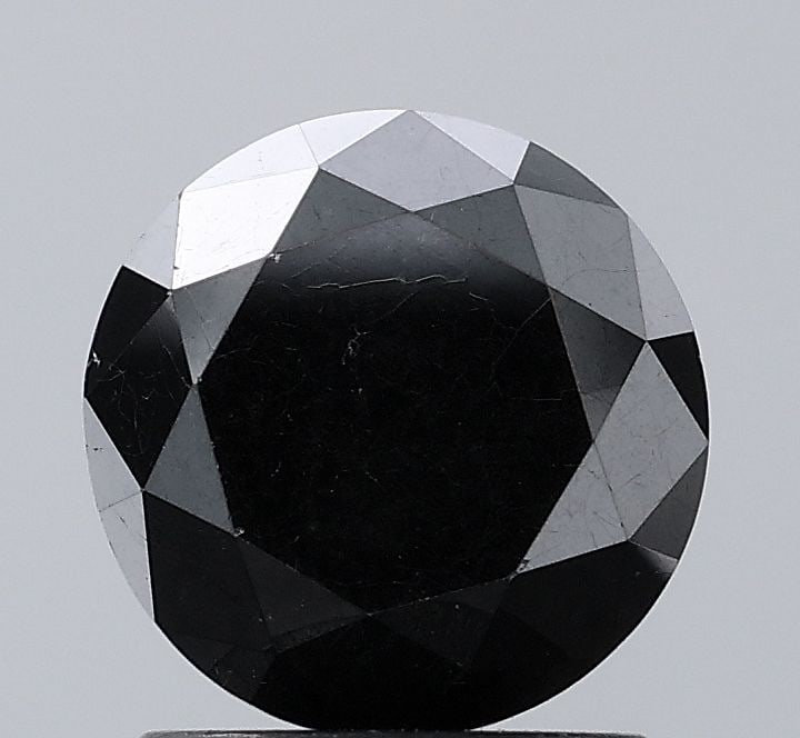 Loose Diamond - ROUND 1.88ct Black VS1