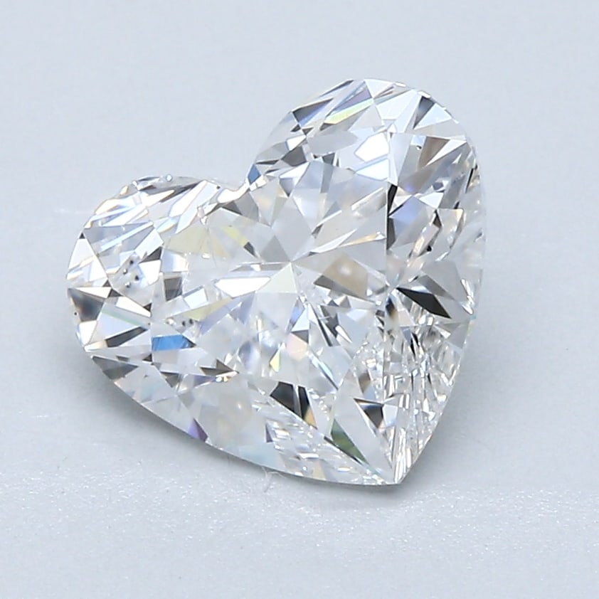 Loose Diamond - HEART 2.01ct E SI1: Loose Diamond - HEART 2.01ct E SI1 Source: Natural Mined Diamond Shape: HEART Carats: 2.01 Color: E Clarity: SI1 Certification: GIA Condition: Pre-Owned PLEASE NOTE: Framed, Large, or heavy items do n