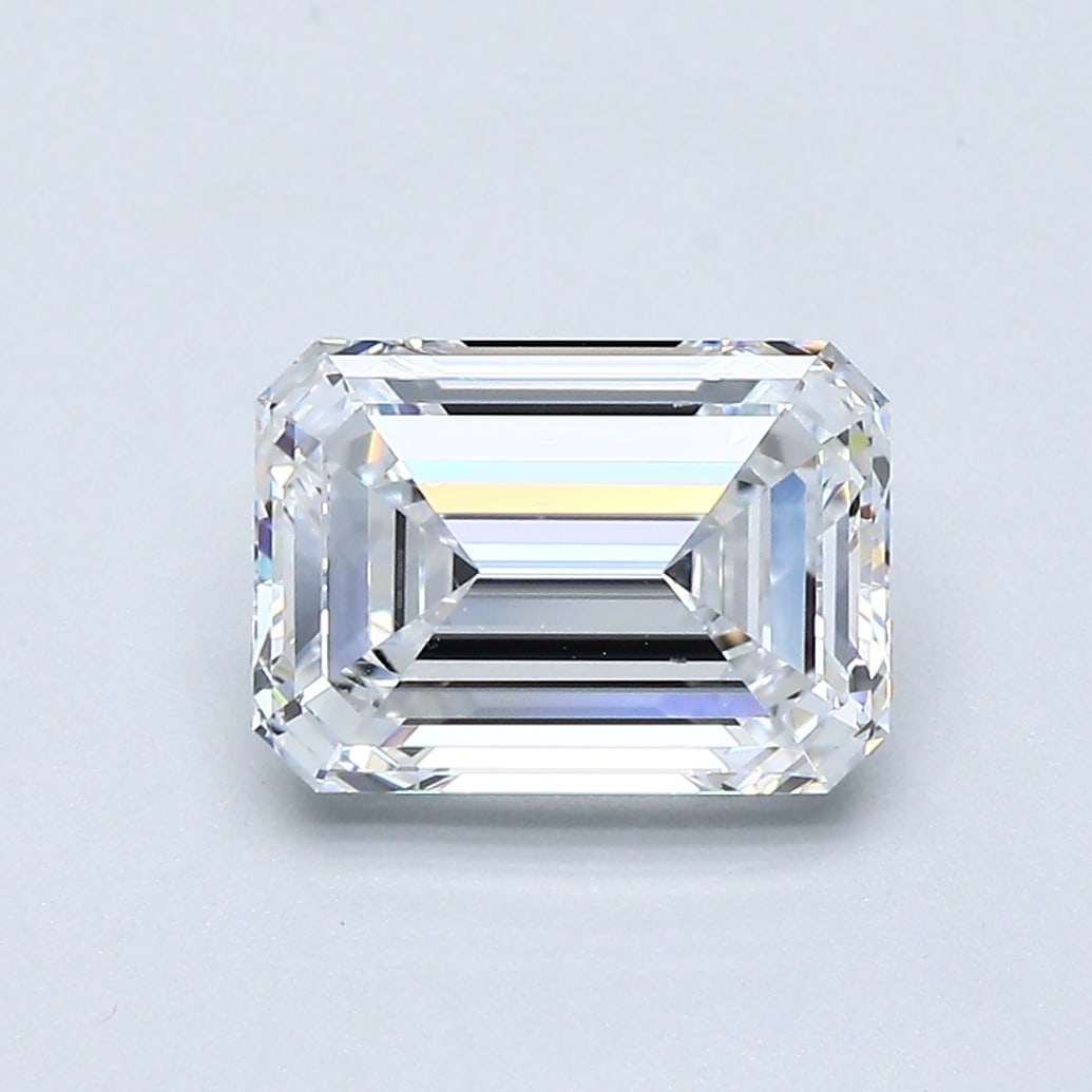 Loose Diamond - EMERALD 1.9ct D VVS1