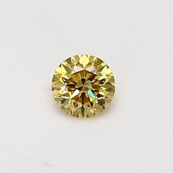 Loose Diamond - ROUND 0.27ct Yellow VS2