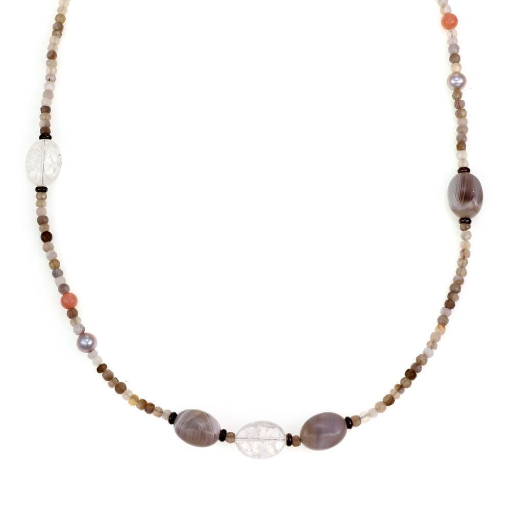 David Yurman Tweejoux Sterling Silver Bead Necklace 49" Long (1 of 5)