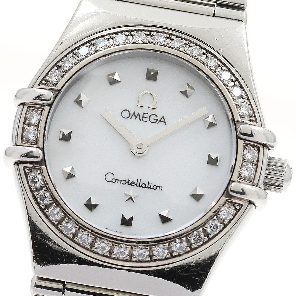OMEGA Constellation My Choice 1475.71 Womens Quartz Wristwatch: OMEGA Constellation My Choice 1475.71 Womens Quartz Wristwatch Omega Constellation My Choice quartz women's wristwatch in pre-owned condition. Swiss-made and designed for women, this model is identifi