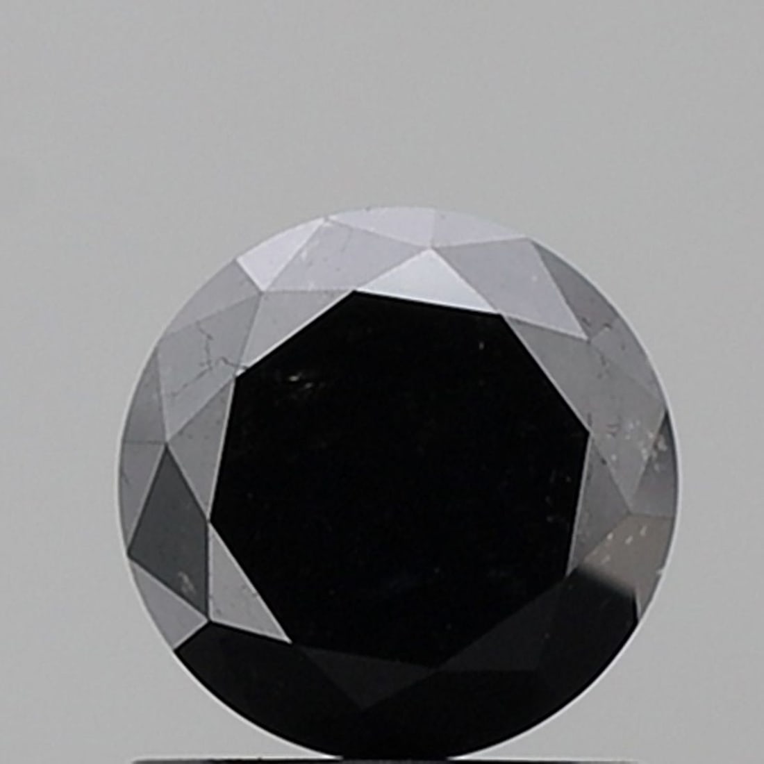 Loose Diamond - ROUND 1.14ct Fancy Black VS2: Loose Diamond - ROUND 1.14ct Fancy Black VS2 Source: Natural Shape: ROUND Carats: 1.14 Color: Fancy Black Certification: NONE Video: