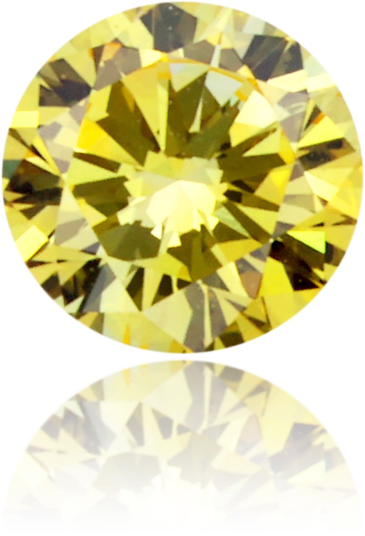Loose Diamond - ROUND 0.18ct Fancy Vivid Yellow VS2: Loose Diamond - ROUND 0.18ct Fancy Vivid Yellow VS2 Source: Natural Shape: ROUND Carats: 0.18 Color: Fancy Vivid Yellow Certification: GIA PLEASE NOTE: Framed, Large, or heavy items do not have shippi