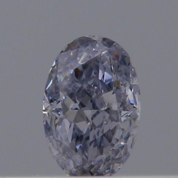 Loose Diamond - OVAL 0.08ct Fancy Light Gray Blue