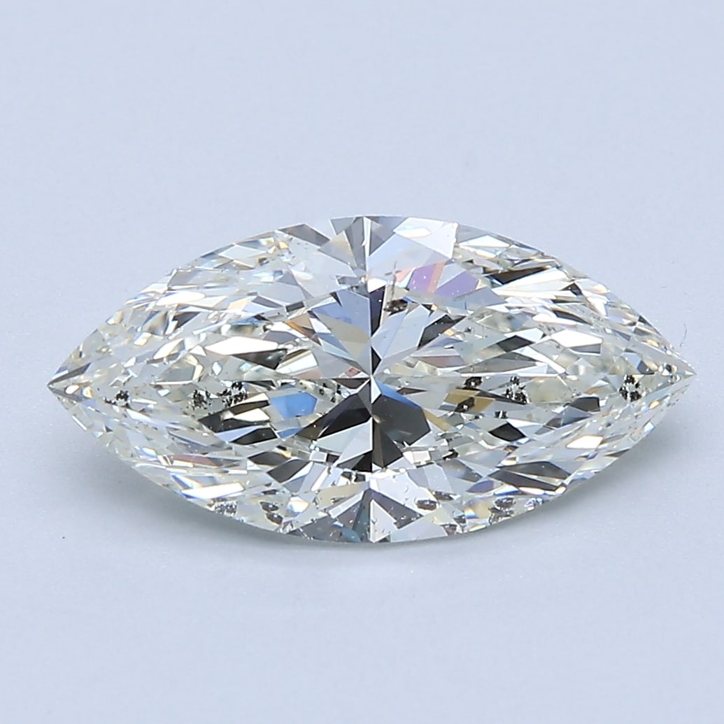 Loose Diamond - MARQUISE 2.02ct J SI2: Loose Diamond - MARQUISE 2.02ct J SI2 Source: Natural Mined Diamond Shape: MARQUISE Carats: 2.02 Color: J Clarity: SI2 Certification: GIA Condition: Pre-Owned PLEASE NOTE: Framed, Large, or heavy item