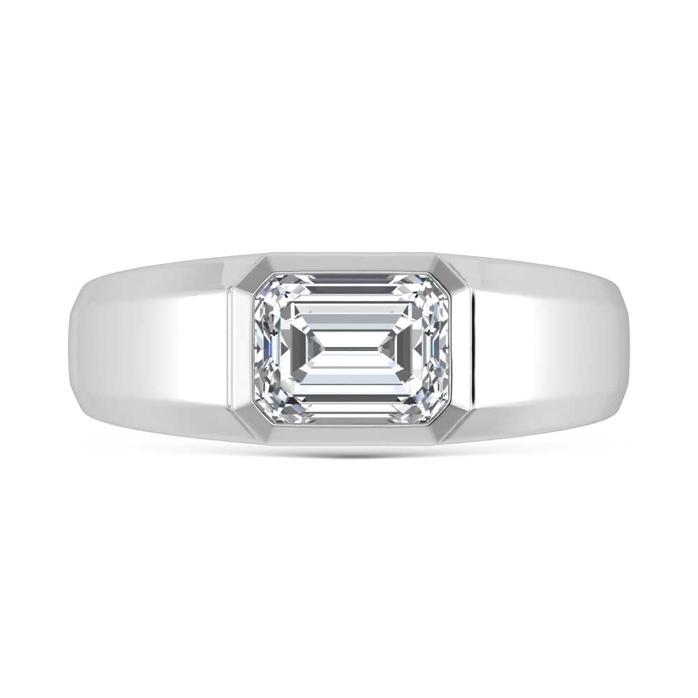 14K White Gold Lab Grown Diamond 2 Ct.Tw. Mens Band: 14K White Gold Lab Grown Diamond 2 Ct.Tw. Mens Band 14K White Gold Lab Grown Diamond 2 Ct.Tw. Mens Band 14k White Gold Stone Color: D-f Stone Clarity: Vs Each ring is presented in standard size 6.5. C