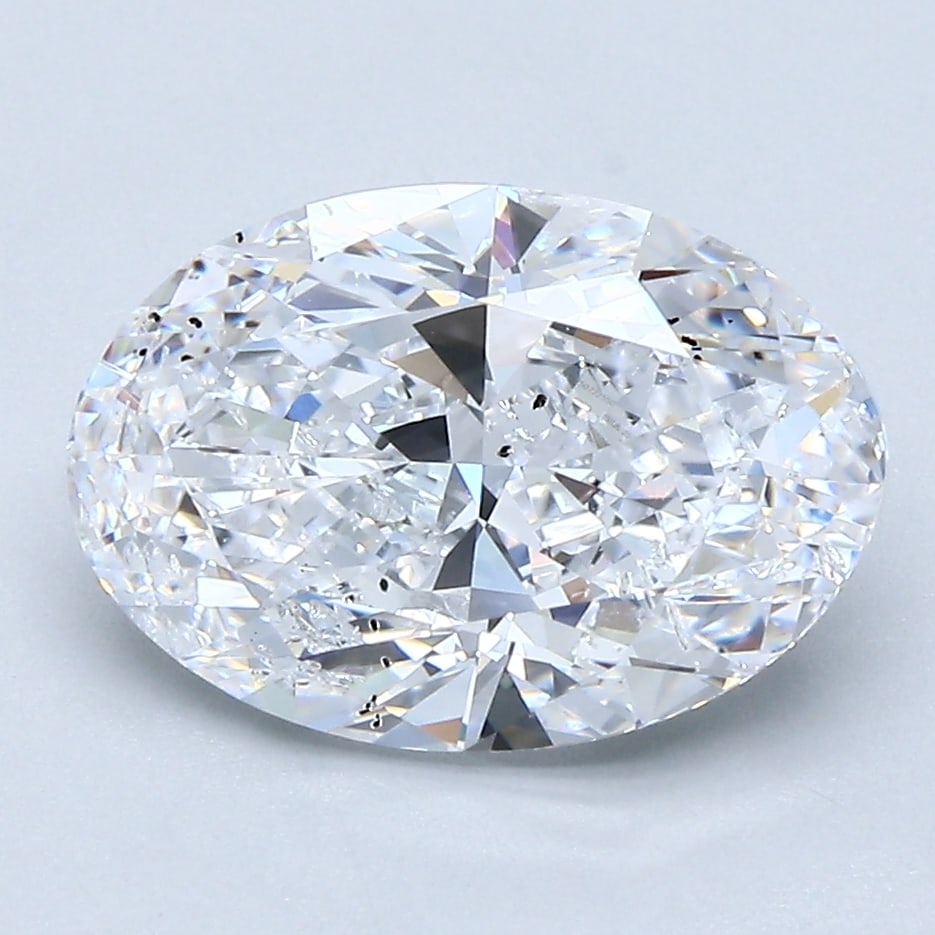 Loose Diamond - OVAL 3.08ct D SI2: Loose Diamond - OVAL 3.08ct D SI2 Source: Natural Mined Diamond Shape: OVAL Carats: 3.08 Color: D Clarity: SI2 Certification: GIA Condition: Pre-Owned PLEASE NOTE: Framed, Large, or heavy items do not
