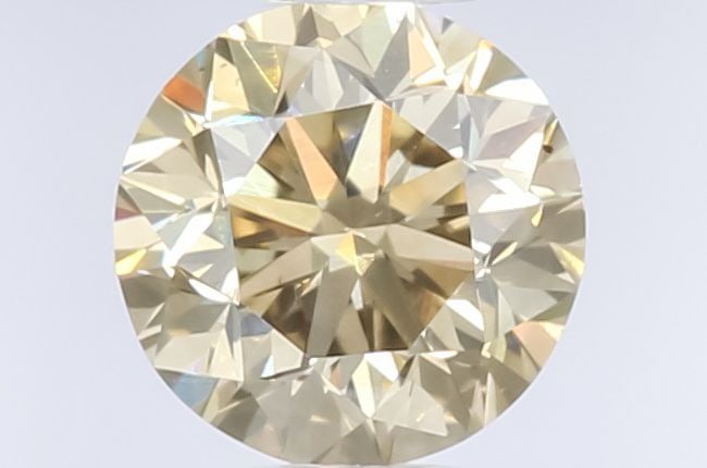 Loose Diamond - ROUND 0.58ct Fancy Brown Greenish Yellow SI1: Loose Diamond - ROUND 0.58ct Fancy Brown Greenish Yellow SI1 Source: Natural Shape: ROUND Carats: 0.58 Color: Fancy Brown Greenish Yellow Certification: GIA Video: