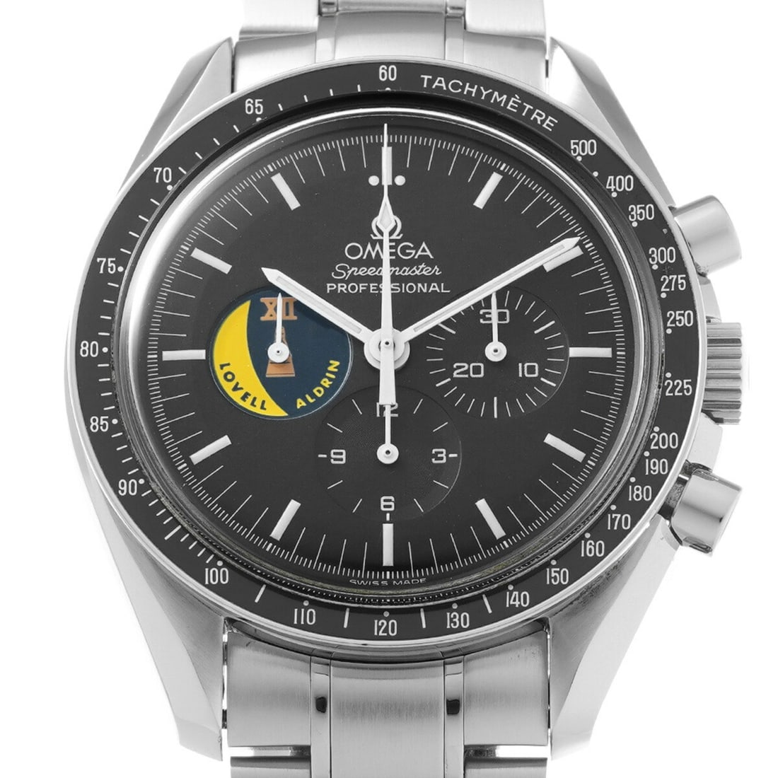 OMEGA Gemini 12 Speedmaster Professional Men's Wristwatch 3597.10: OMEGA Gemini 12 Speedmaster Professional Men's Wristwatch 3597.10 This is an OMEGA Speedmaster Professional Missions Gemini 12 wristwatch designed for men. Manufactured in Switzerland, this pre-owned 