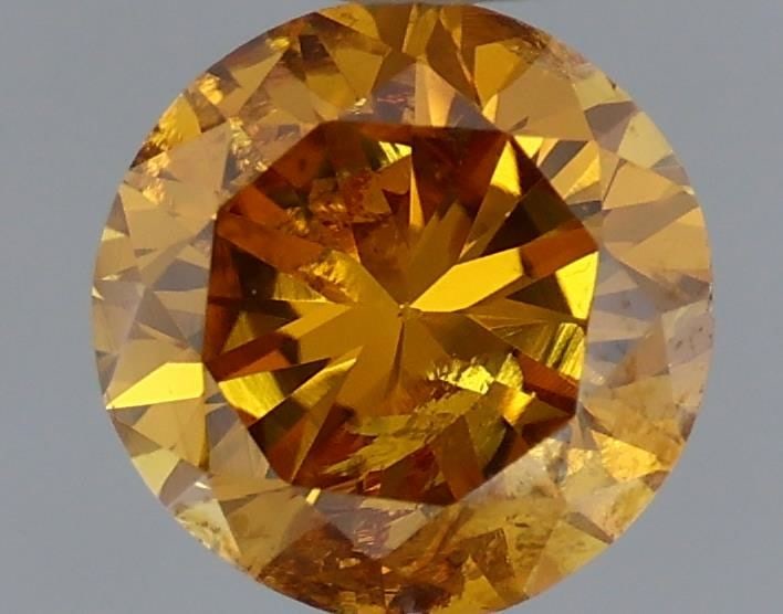 Loose Diamond - ROUND 0.31ct Fancy Deep Yellow Orange: Loose Diamond - ROUND 0.31ct Fancy Deep Yellow Orange Source: Natural Shape: ROUND Carats: 0.31 Color: Fancy Deep Yellow Orange Certification: GIA Video: