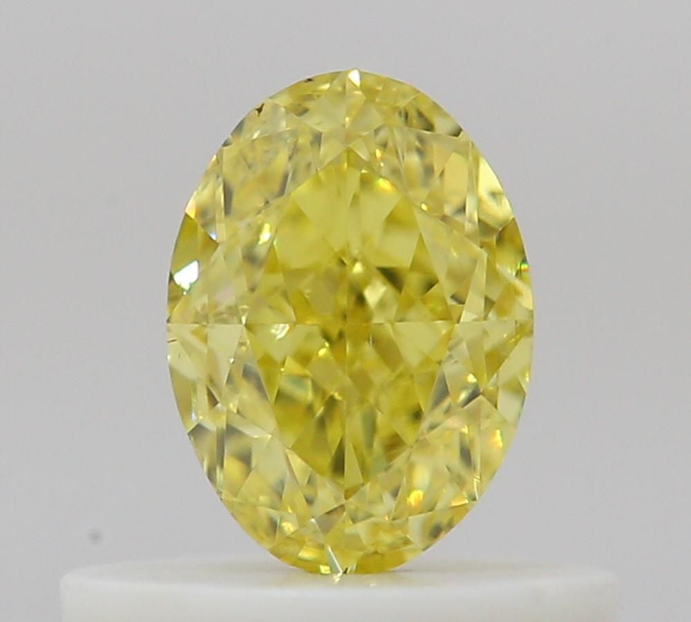 Loose Diamond - OVAL 0.5ct Fancy Intense Yellow VS2: Loose Diamond - OVAL 0.5ct Fancy Intense Yellow VS2 Source: Natural Shape: OVAL Carats: 0.5 Color: Fancy Intense Yellow Certification: GIA Video:
