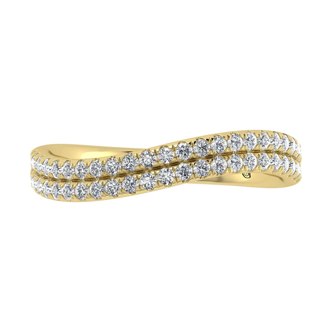 14K Yellow Gold Lab Grown Diamond 3/8 Ct.Tw. Fashion Band: 14K Yellow Gold Lab Grown Diamond 3/8 Ct.Tw. Fashion Band 14k Yellow Gold Stone Color: G-h Stone Clarity: Si Each ring is presented in standard size 6.5. Complimentary resizing is available between si