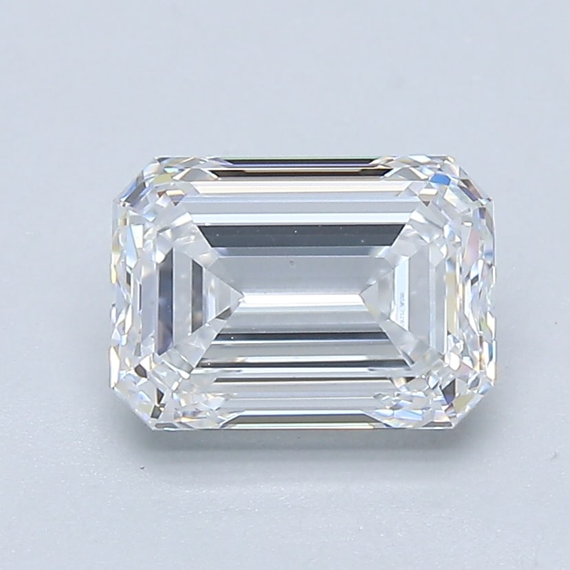 Loose Diamond - EMERALD 1.7ct D VS2: Loose Diamond - EMERALD 1.7ct D VS2 Source: Natural Mined Diamond Shape: EMERALD Carats: 1.7 Color: D Clarity: VS2 Certification: GIA Condition: Pre-Owned PLEASE NOTE: Framed, Large, or heavy items do