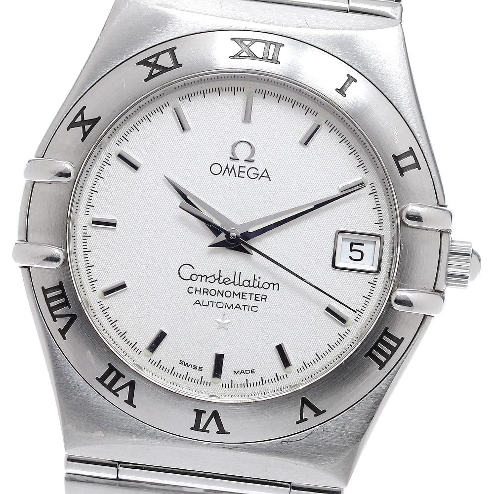 Omega Constellation Date Chronometer Men's Wristwatch 1502.30: Omega Constellation Date Chronometer Men's Wristwatch 1502.30 This is an OMEGA Constellation Date Chronometer wristwatch designed for men. Made in Switzerland, this pre-owned timepiece offers reliable