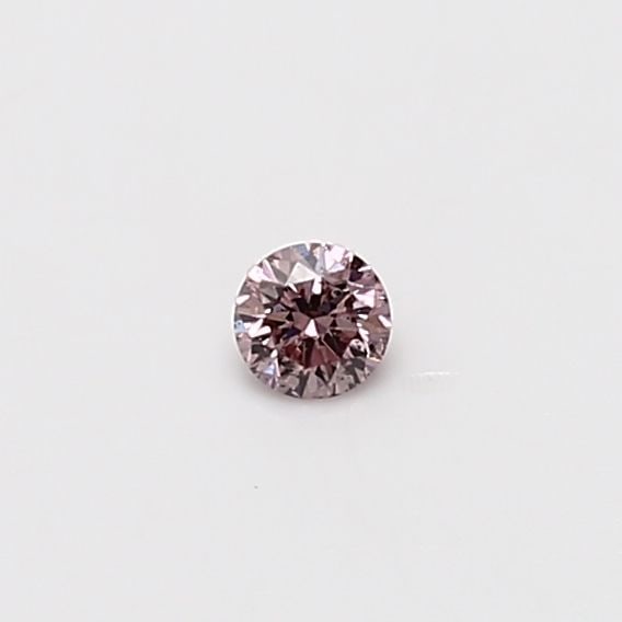 Loose Diamond - ROUND 0.08ct Fancy Pink SI1: Loose Diamond - ROUND 0.08ct Fancy Pink SI1 Source: Natural Shape: ROUND Carats: 0.08 Color: Fancy Pink Certification: GIA Video: