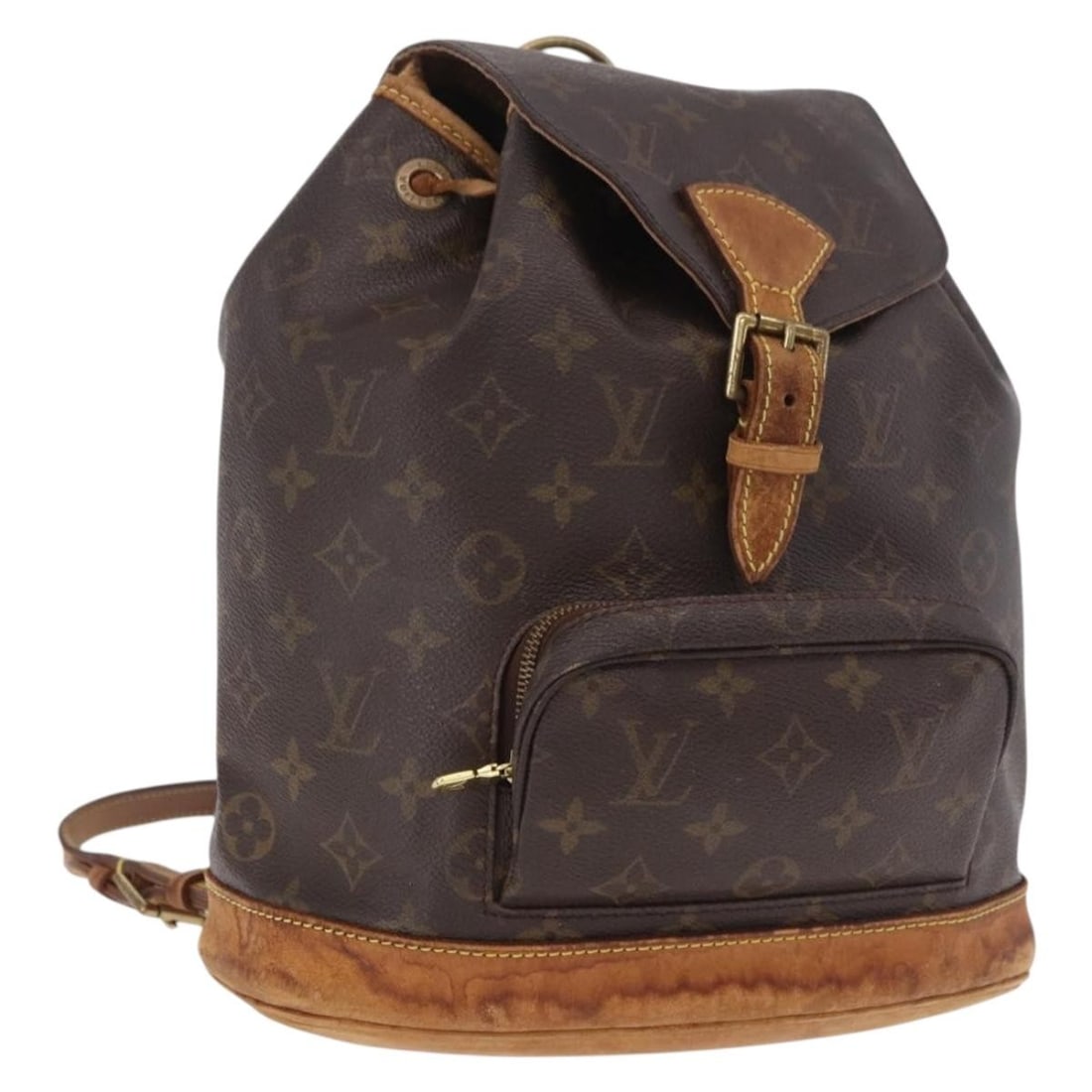 Louis Vuitton M51136 Montsouris MM Monogram Canvas Backpack: Louis Vuitton M51136 Montsouris MM Monogram Canvas Backpack Louis Vuitton Montsouris MM backpack in Monogram Canvas with Monogram colorway. Made in France, this backpack is identified by product numbe