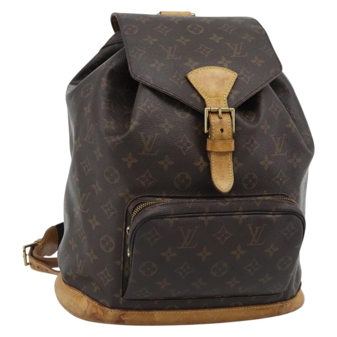 Louis Vuitton M51135 Montsouris GM Monogram Canvas Backpack: Louis Vuitton M51135 Montsouris GM Monogram Canvas Backpack Louis Vuitton Monogram Montsouris GM backpack in Monogram Canvas, made in France. The bag features the classic Monogram color and comes in s