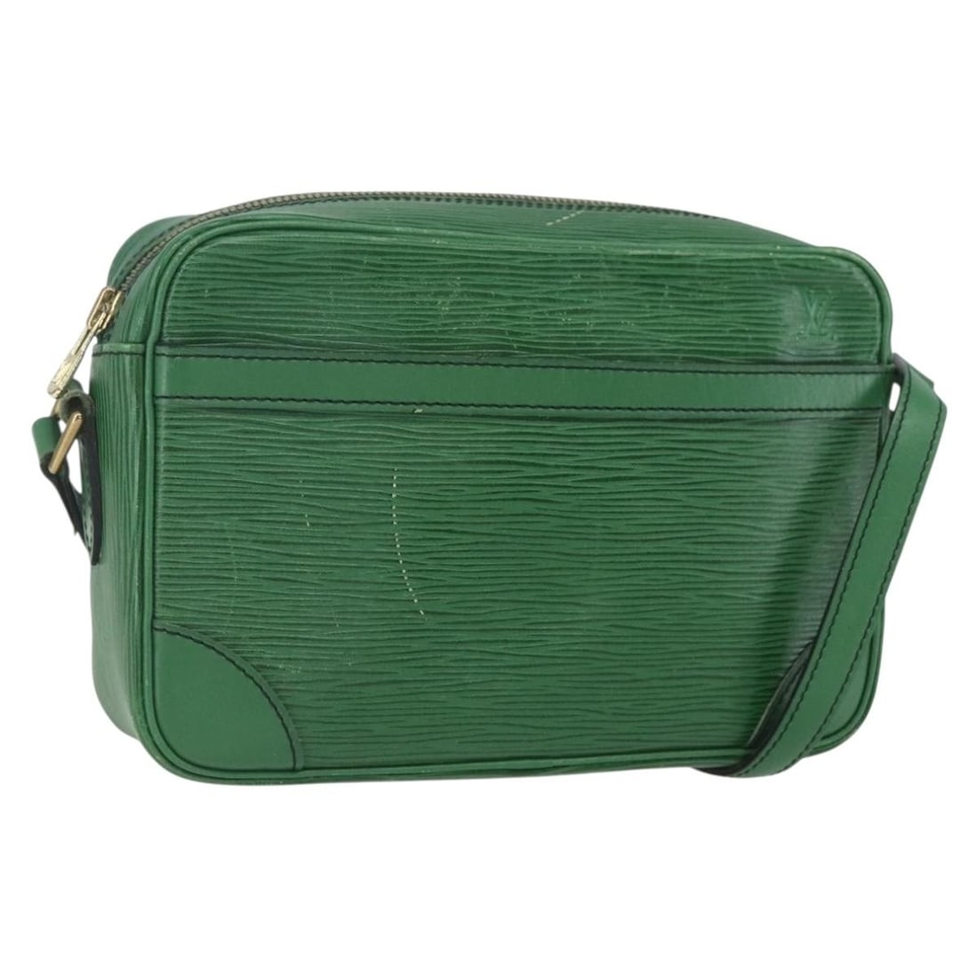Louis Vuitton M52304 Trocadero 23 Green Epi Leather Shoulder Bag: Louis Vuitton M52304 Trocadero 23 Green Epi Leather Shoulder Bag Louis Vuitton Epi Trocadero 23 shoulder bag in green Epi leather, made in France. This women's shoulder bag measures approximately 23 c