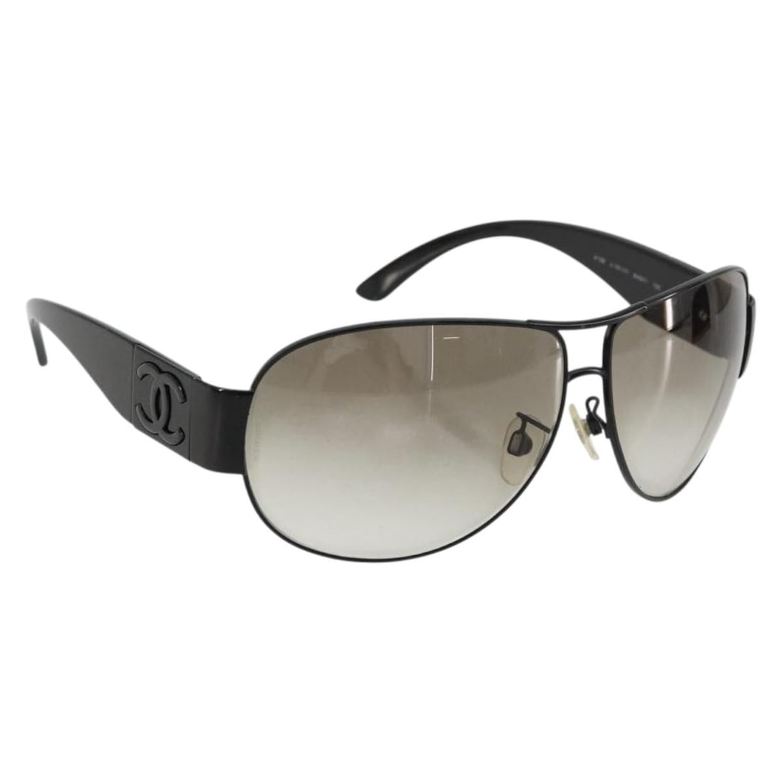 CHANEL 4128 Black Plastic Sunglasses with Case (1 of 12)