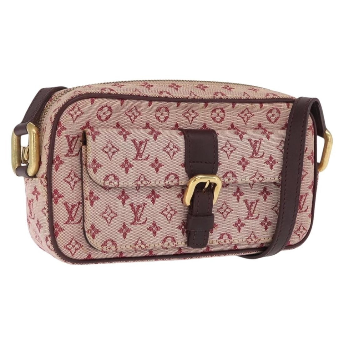 Louis Vuitton M92219 Juliet MM Red Monogram Mini Canvas Shoulder Bag (1 of 18)
