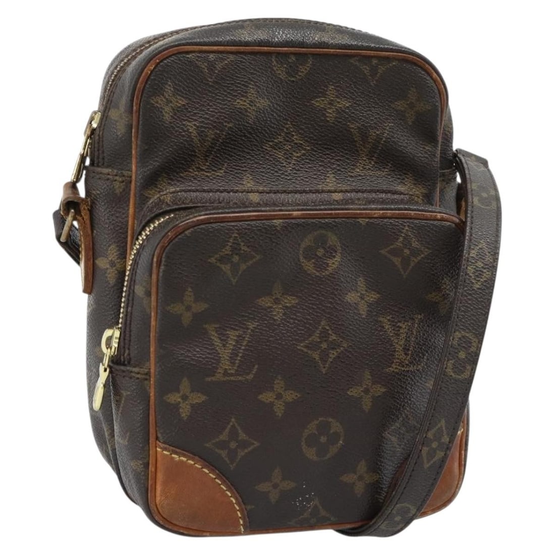 Louis Vuitton M45236 Amazon Monogram Canvas Shoulder Bag: Louis Vuitton M45236 Amazon Monogram Canvas Shoulder Bag Louis Vuitton Monogram Amazon shoulder bag in Monogram canvas, made in France. This women's shoulder bag is offered as the item only; box and d