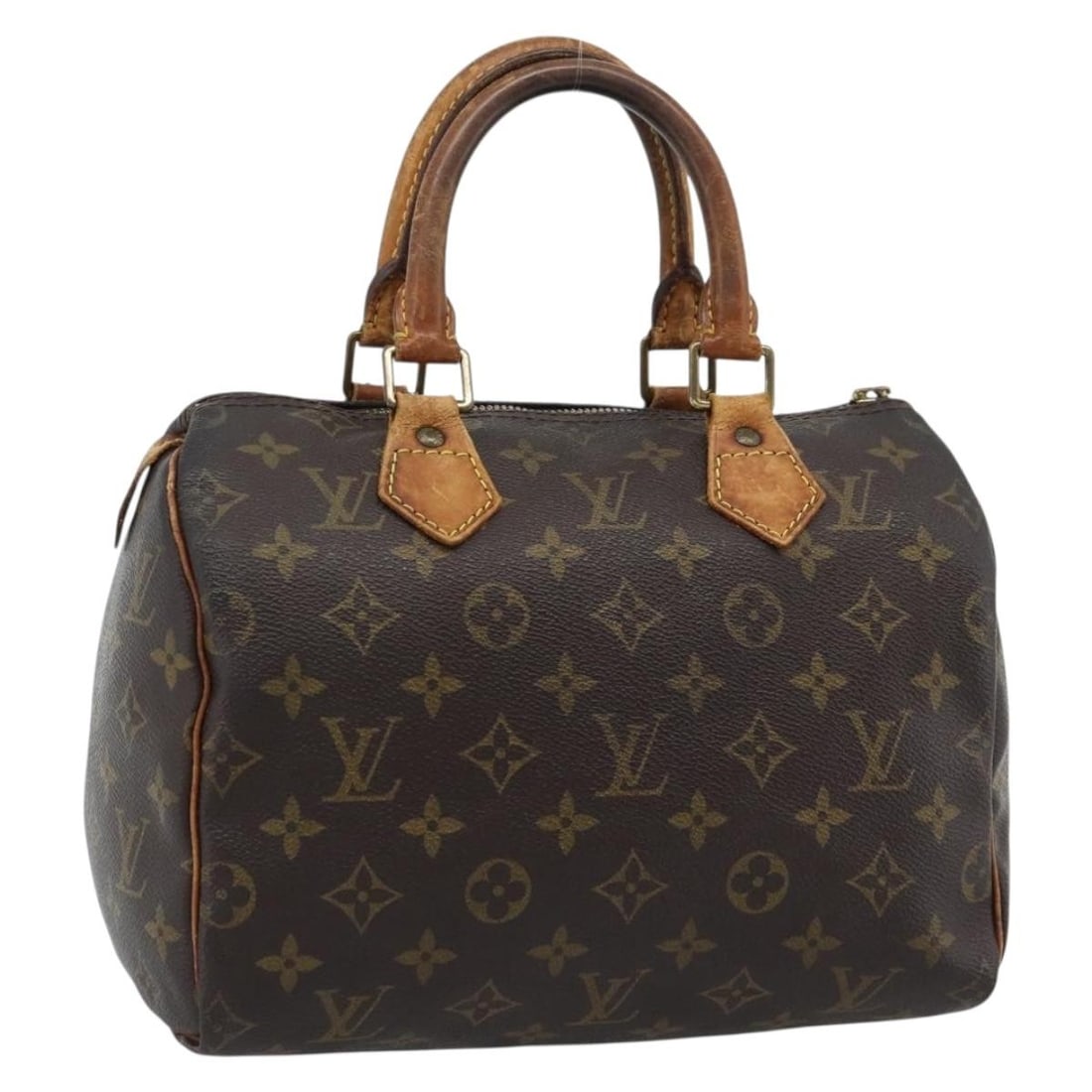 Louis Vuitton M41528 Speedy 25 Monogram Canvas Handbag: Louis Vuitton M41528 Speedy 25 Monogram Canvas Handbag Louis Vuitton Speedy 25 hand bag in Monogram Canvas, made in France. This women's bag has a handle drop of approximately 3.5 inches (9 cm) and me