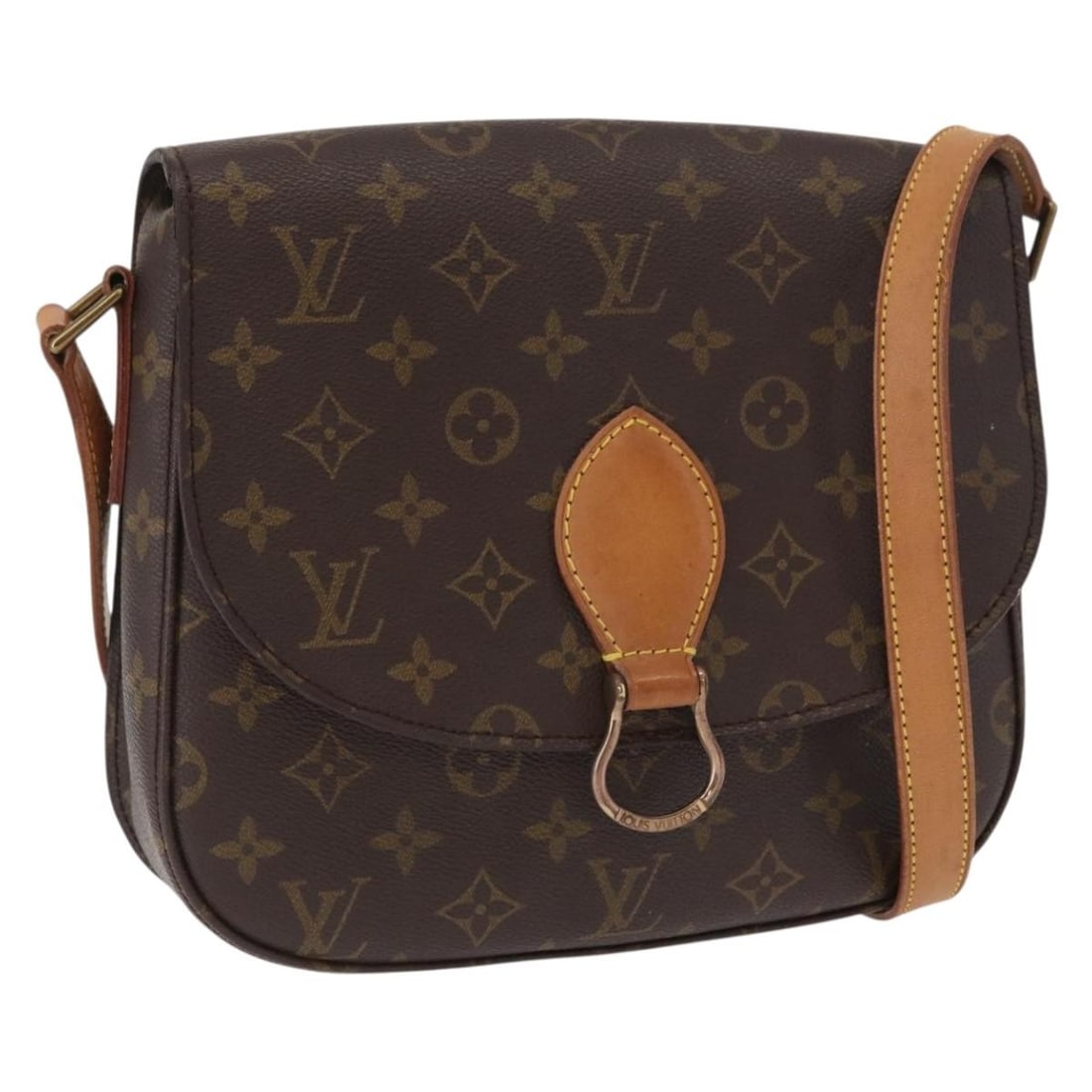 Louis Vuitton Saint Cloud GM Monogram Canvas Shoulder Bag M51242 (1 of 18)