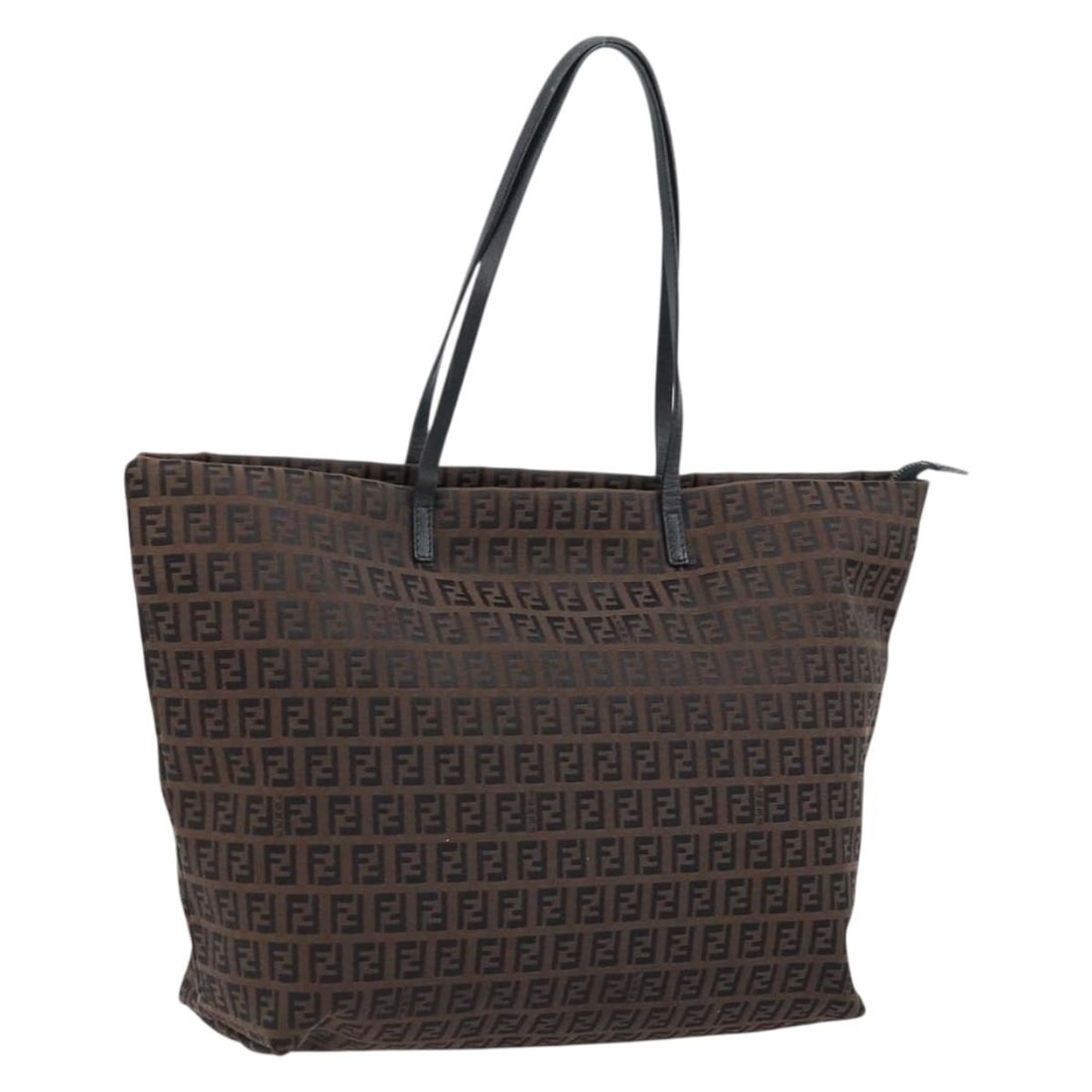FENDI Brown Zucchino Canvas Women Tote Bag Italy: FENDI Brown Zucchino Canvas Women Tote Bag Italy This FENDI Zucchino Canvas Tote Bag features a brown exterior and is crafted from signature Zucchino canvas. Designed for women, it offers ample space 