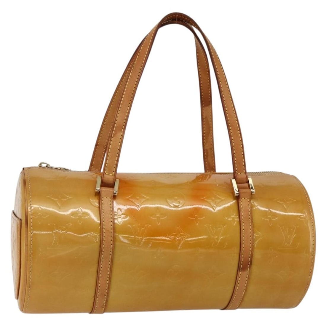 Louis Vuitton M91006 Bedford Monogram Vernis patent leather handbag beige: Louis Vuitton M91006 Bedford Monogram Vernis patent leather handbag beige Louis Vuitton Monogram Vernis Bedford handbag in beige patent leather, made in France. This women's handbag is offered without
