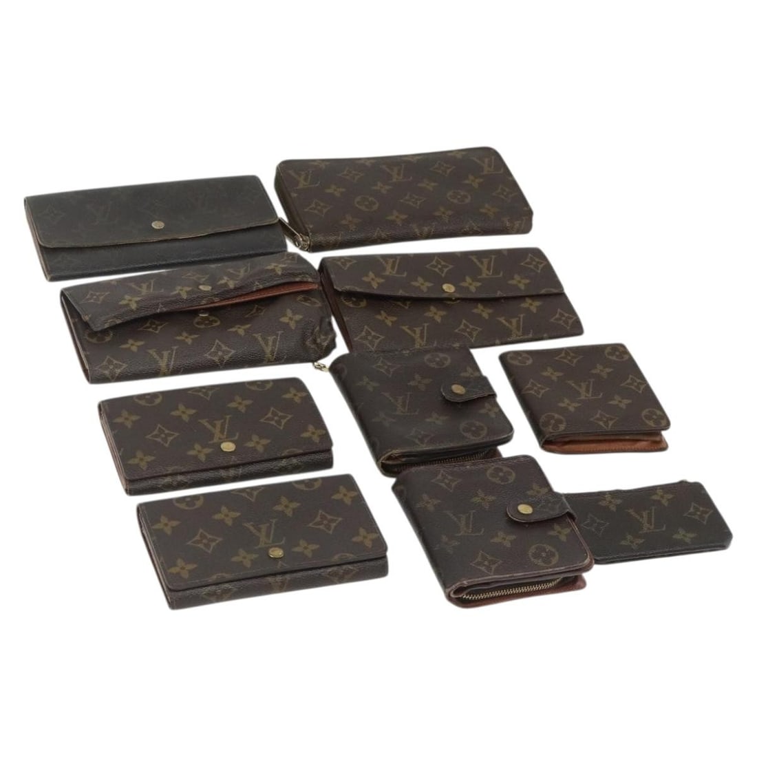 Louis Vuitton Monogram Canvas Women Wallet Special Set (1 of 18)