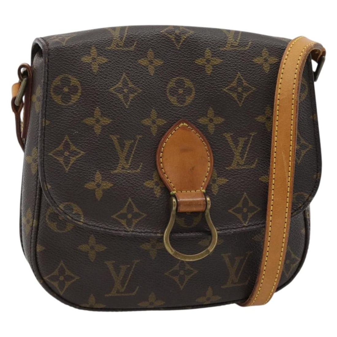 Louis Vuitton Saint Cloud MM Monogram Canvas Shoulder Bag M51243 (1 of 18)