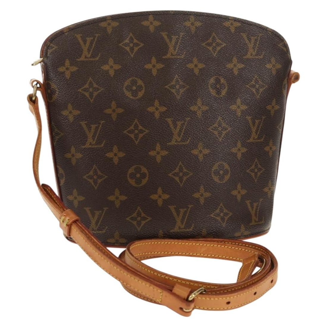 Monogram Canvas Drouot Shoulder Bag by Louis Vuitton M51290: Monogram Canvas Drouot Shoulder Bag by Louis Vuitton M51290 This Louis Vuitton Drouot shoulder bag features the iconic Monogram Canvas exterior and is designed for stylish everyday use. Made in France