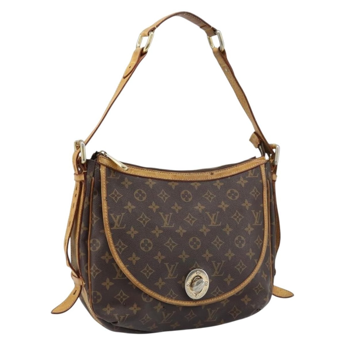Louis Vuitton Tolum GM Monogram Canvas Shoulder Bag M40075: Louis Vuitton Tolum GM Monogram Canvas Shoulder Bag M40075 Louis Vuitton Monogram Tolum GM shoulder bag in Monogram Canvas, made in France. This women's bag features the Monogram colorway and the M400