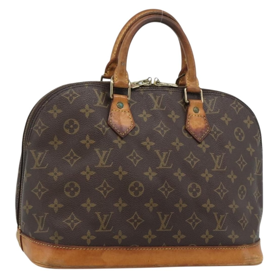 Louis Vuitton M51130 Alma Monogram Canvas Handbag: Louis Vuitton M51130 Alma Monogram Canvas Handbag Louis Vuitton Monogram Alma handbag in Monogram Canvas, made in France. The bag is identified by product number M51130 and serial number BA0915. It is