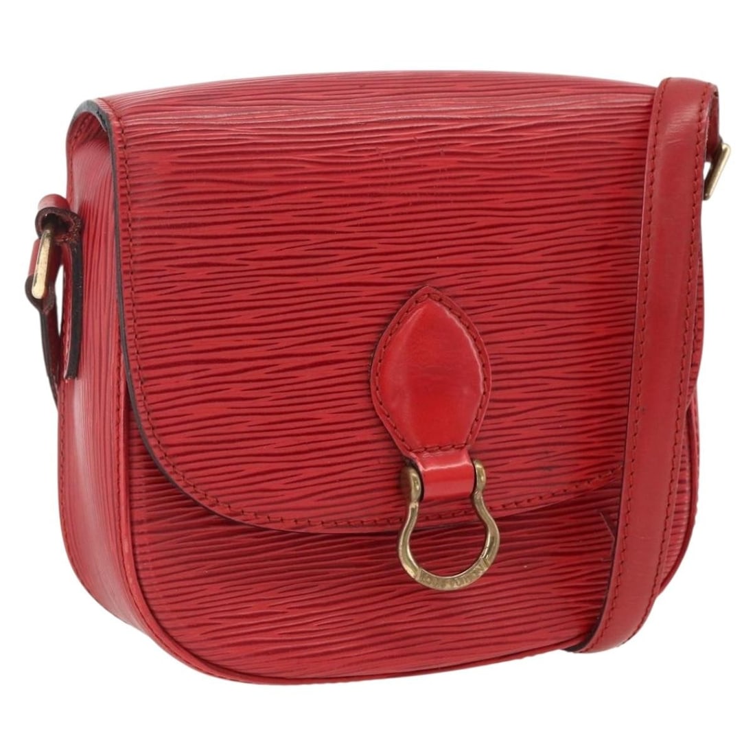 Louis Vuitton Saint Cloud PM Red Epi Leather Shoulder Bag M52217: Louis Vuitton Saint Cloud PM Red Epi Leather Shoulder Bag M52217 This is a Louis Vuitton Saint Cloud PM shoulder bag in red Epi leather, made in France. It features a shoulder bag style and comes with