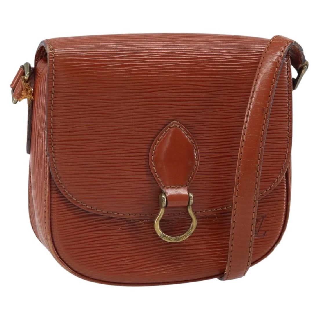 Louis Vuitton Saint Cloud PM Epi Leather Brown Shoulder Bag M52213: Louis Vuitton Saint Cloud PM Epi Leather Brown Shoulder Bag M52213 This Louis Vuitton Epi Saint Cloud PM shoulder bag in brown features durable Epi leather and a compact, structured silhouette. Design