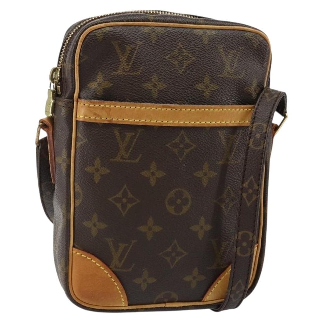 Louis Vuitton Danube M45266 Monogram Canvas Shoulder Bag: Louis Vuitton Danube M45266 Monogram Canvas Shoulder Bag Louis Vuitton Danube shoulder bag in Monogram Canvas, made in France. The bag features the classic Monogram color and a shoulder strap with an 