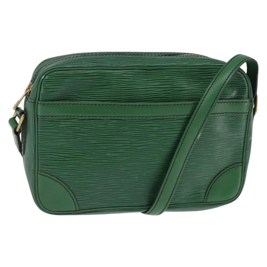 Louis Vuitton Epi Trocadero 23 Green Shoulder Bag M52304 Auth: Louis Vuitton Epi Trocadero 23 Green Shoulder Bag M52304 Auth The Louis Vuitton Epi Trocadero 23 Shoulder Bag in a vibrant green color is a stylish accessory made from high-quality Epi leather. This e
